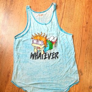 Rugrats Nickelodeon Ladies Tank Top Large